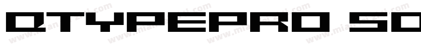 QTypePro SquareLight字体转换